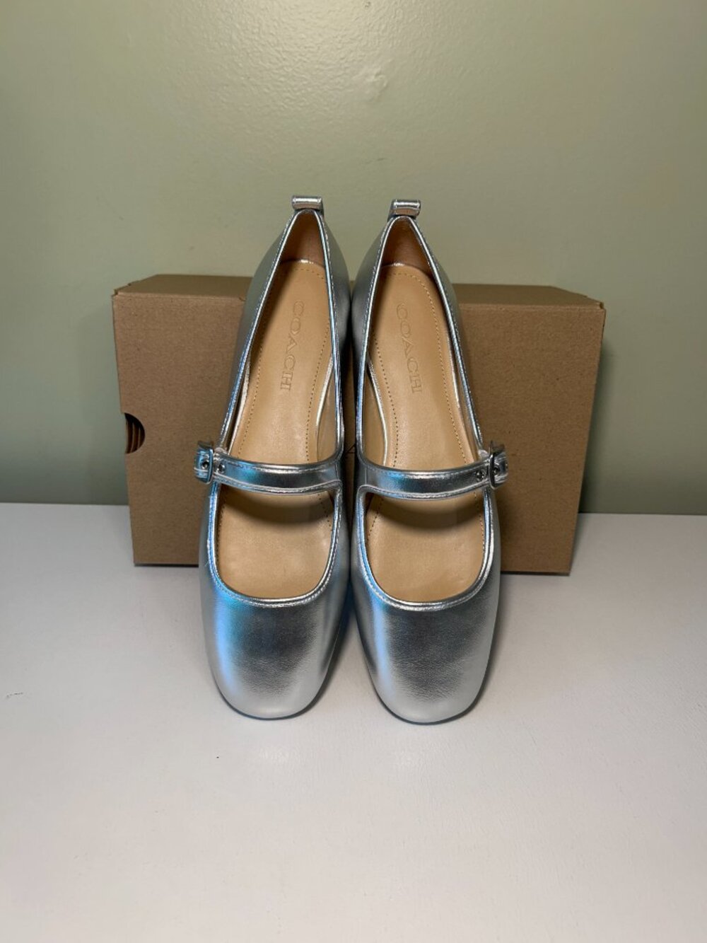 Coach Women's C Rivet Mary Janes